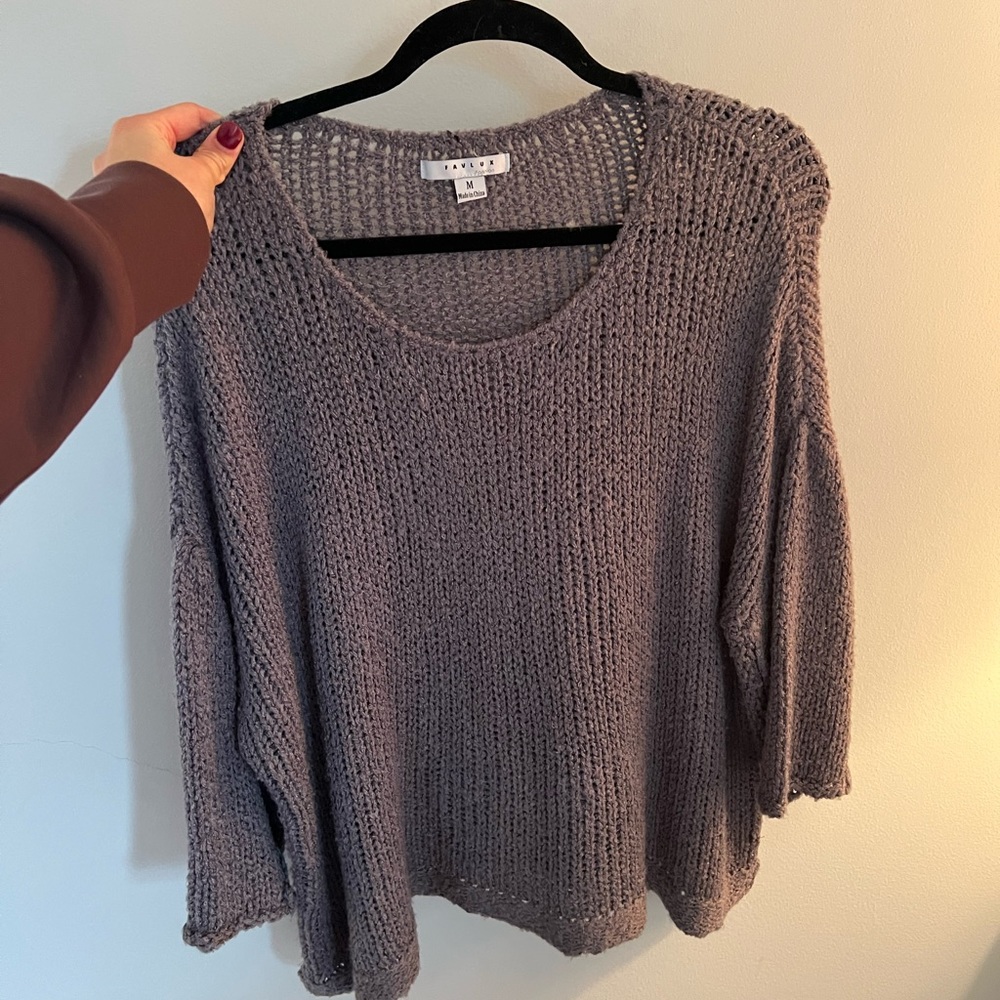 Gray Sweater